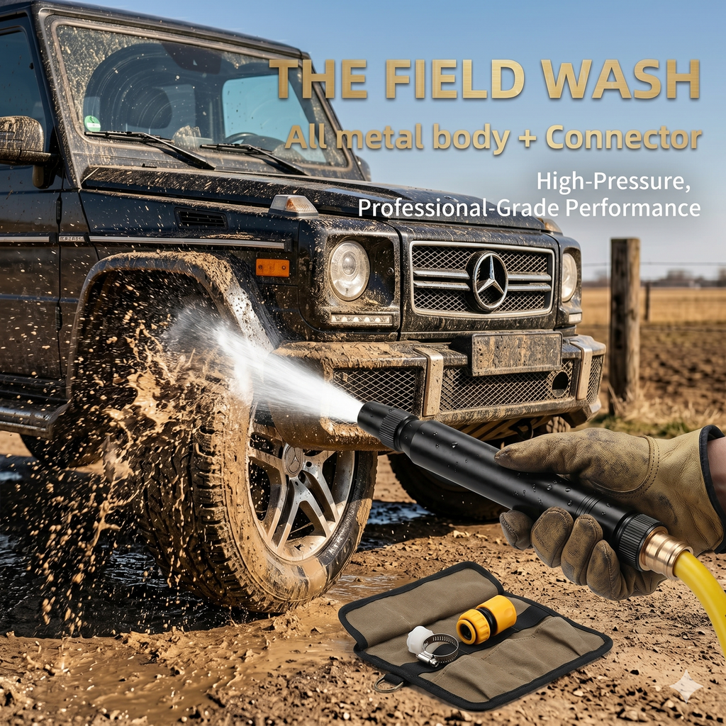 The Field Wash™ — High-Pressure Water Gun Nozzle