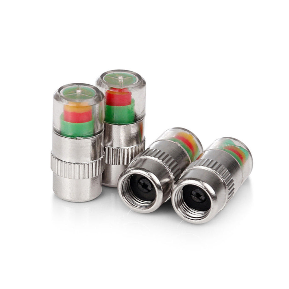 The Pressure Check™ — Tire Pressure Valve Caps (Set of 4)